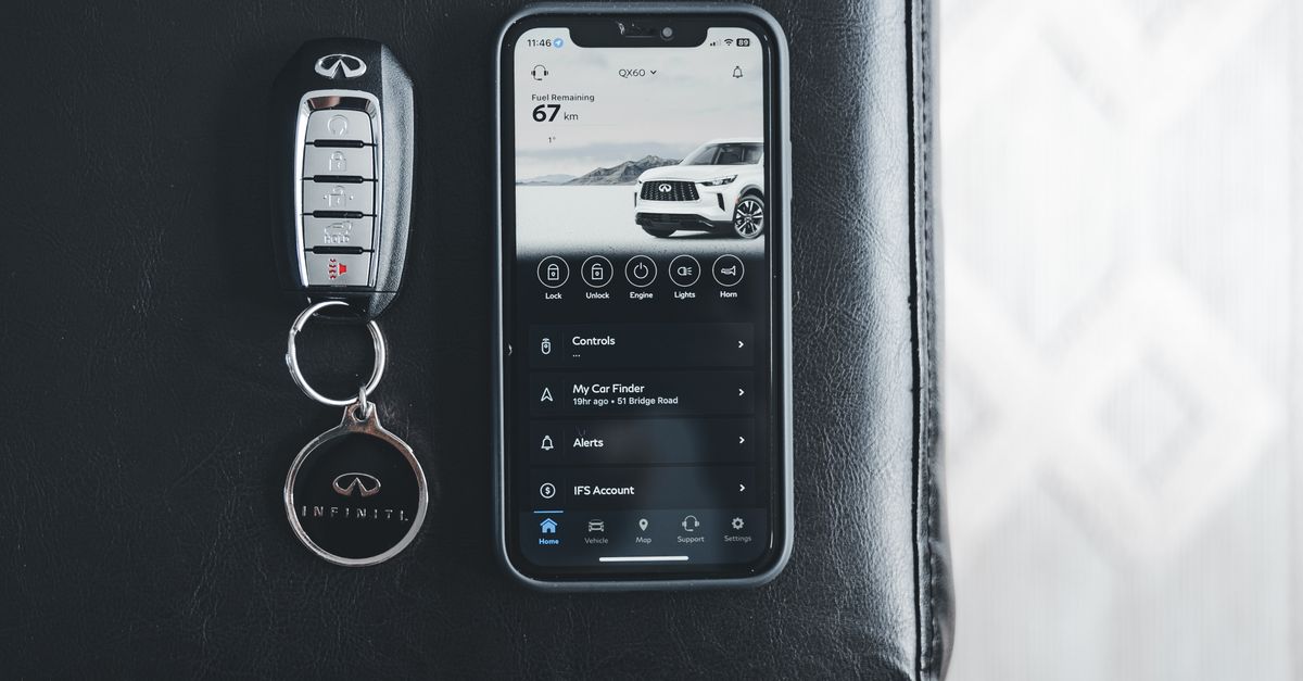 Nissan car key fob — Pine Lake Locksmith